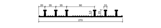 Гидрошпонка ДО-270/25